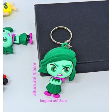Imagem de Chaveiro com Pingente Mini Boneco 3D emborrachado Divertidamente 2 Fil