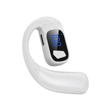 Imagem de Generic Fone de ouvido sobre a orelha Fone de ouvido Música Presente de aniversário Fitness Equitação Fone de ouvido Fone de ouvido 180° Rotação para uso à, Branco Digital