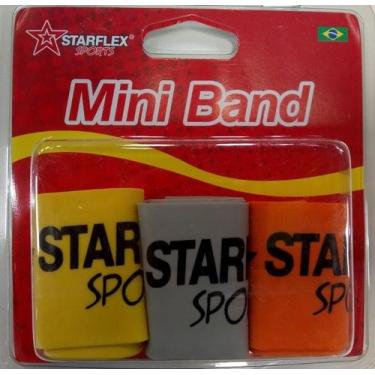 Imagem de Kit Mini Band (Fraco / Médio / Forte) - Padrão: Único - Starflex