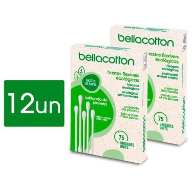 Imagem de Hastes Flexíveis Ecológicas BellaCotton 12 caixas