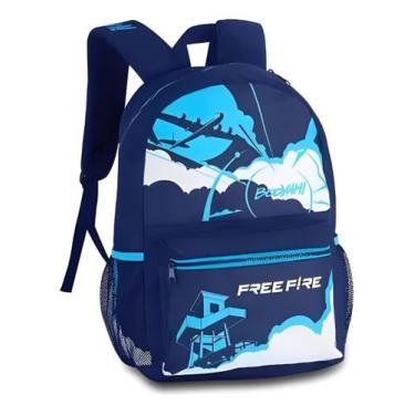 Imagem de Mochila Escolar Free Fire Juvenil De Costas Original Clio - Clio Style