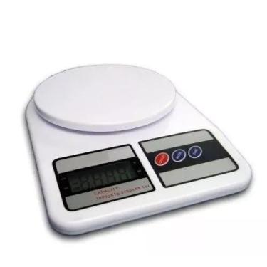 Imagem de Balança Digital Eletrônica Alta Precisão Para Cozinha 10kg - Geral
