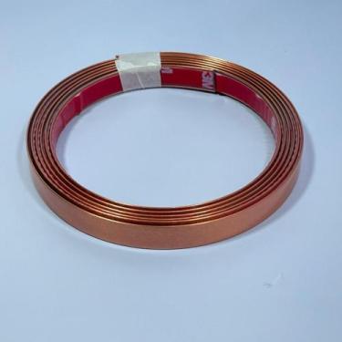 Imagem de Fita Plástica Metalizada De Pvc 15mm C Autocolante 5mts - Full home , 