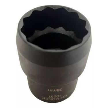 Imagem de Soquete Estriado 36mm Encaixe 3/4 P/ Porca Cubo Diant.  Chimonek