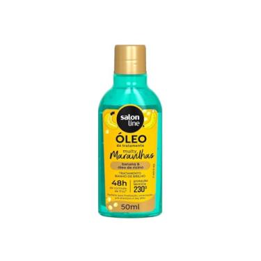Imagem de Salon Line, Óleo Capilar Reparador, Multy Maravilhas, Cachos dos Sonhos, Banana e Óleo de Rícino - Para Todos os Tipos de Cabelos, 50ml