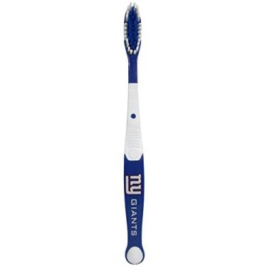 Imagem de Siskiyou Escova de dentes Sports NFL Fan Shop New York Giants MVP, tamanho único, cor do time