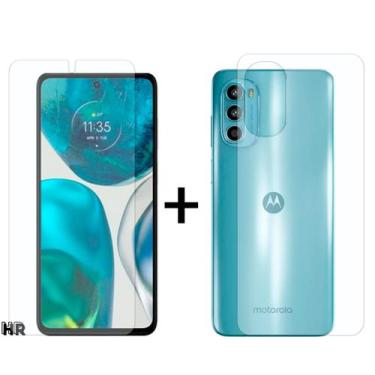 Imagem de Película Hydrogel HD Frente e Verso Anti Impacto Moto g52 - HR Shelby