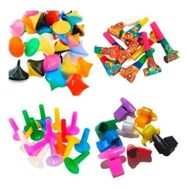 Imagem de 200 Mini Brinquedos Lembrancinha Sacolinha Atacado Infantil - VENDEU B