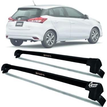 Imagem de Rack Teto Aluminio Prime Toyota Yaris Hatch 18/ 26 Pto PR205