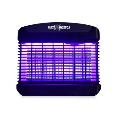 Imagem de Armadilha Mata Mosquitos Elétrico Premium 2000V Grade Intercalada Mata Até Maruim Feito no Brasil