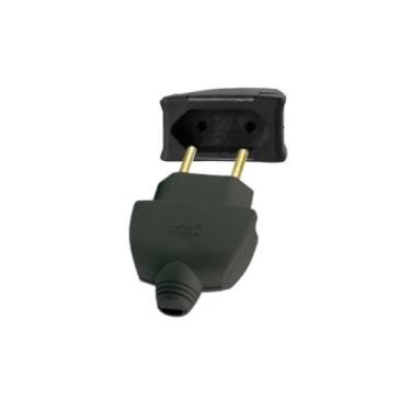 Imagem de Kit Plug 2P Pb Femea Axial + Plug Macho 2P 10A Pial Legrand