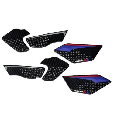 Imagem de Protetor de almofada de tanque de gasolina para moldura de carenagem adesivo de cobertura de almofada lateral compatível com BMW R1300GS 2024 2025 (VERMELHO)