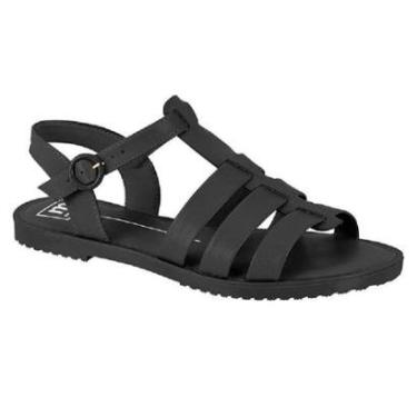 Imagem de Sandália Rasteira Feminina Super Macia E Confortável Moleca-Feminino