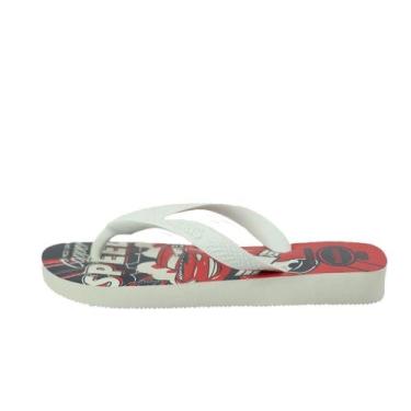 Imagem de Chinelo Havaianas Infantil Estampa Filme Carros - 7007189, 29/0, Branc