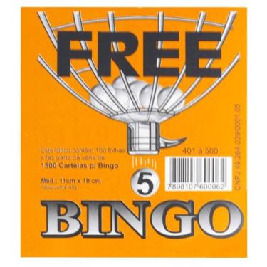 Imagem de Bingo Free Jornal 100 Folhas