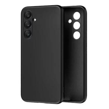 Imagem de Capa Capinha Case Silicone Aveludada Para Samsung Galaxy A26 Preta - L