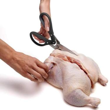 Imagem de Tesoura Para Peixe Aves Trinchante Cozinha Corte Chef'n
