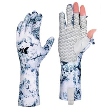 Imagem de KastKing Luvas De Pesca La Sal Pro Com Dedos Inteiros, Proteção Solar Fps 50+ E Design Conversível, Microfibra Ultraleve, Conforto Ultramacio, Resfriamento Frostweave, Aderência Aprimorada, Quatro O