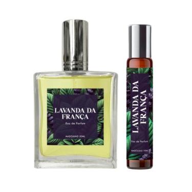Imagem de Perfume Lavanda Da França Homem 50Ml + Spray 10Ml Natural - Essência D