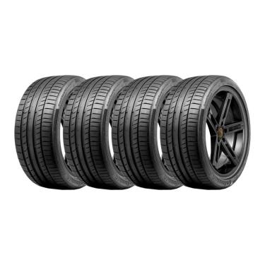 Imagem de Kit 4 Pneus Continental Aro 19 225/40R19 ContiSportContact 5 93Y XL MO