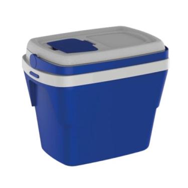 Imagem de Caixa Térmica Azul 28L