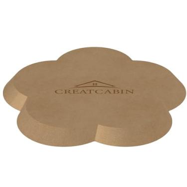 Imagem de CREATCABIN Moldes de cerâmica de flores Moldes de placa Moldes de cerâmica de madeira Moldes de bandeja de placas ferramentas de argila ferramentas de cerâmica prensa tábua de secagem de argila moldes