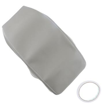 Imagem de HLUCHY Capa de apoio de braço para console central cinza compatível com Honda Civic 2012 2013 2014 2015