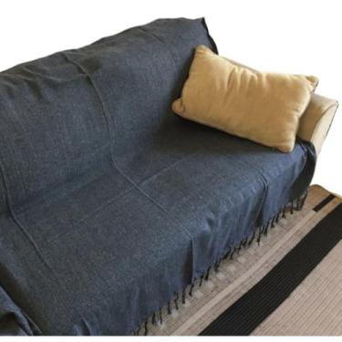 Imagem de Manta 2,20m x 1,50m Gigante Sofá Cama Decorativa Mesclado(VERDE MESCLADO CLARO)