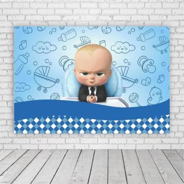 Imagem de Painel Retangular Poderoso Chefinho 1,,5X1,0M Lona Fosca - 3M