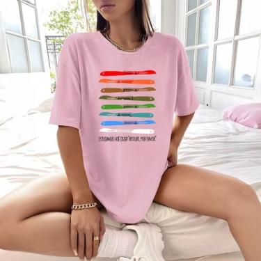 Imagem de Camisa Camiseta Feminina Estampada Bisturi Por Favor 100% Algodão Fio 