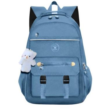 Imagem de Mochila Reforçada Impermeável Antifurto Espaçosa Casual Notebook Alça 