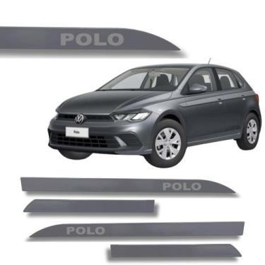 Imagem de Jogo Friso Lateral Polo Ponta de Faca com Grafia Cores Volks - Macall,