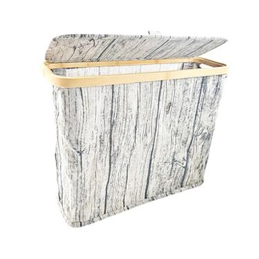 Imagem de Ｂｅｓｇａ Organizador de papel higiênico, cesto para guardar lenços de papel, lixeira para higiênico, recipiente para armário, organizador de lenços de para, Style a