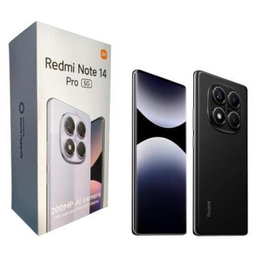 Imagem de Celular Smartphone NOT 14 PRO 5G 256gb 8gb Ram Preto Camera com IA Ver