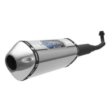 Imagem de Escapamento Pro Tork Mini 3 Biz C-125 2009 À 2020 Flex Curva Preta, CR