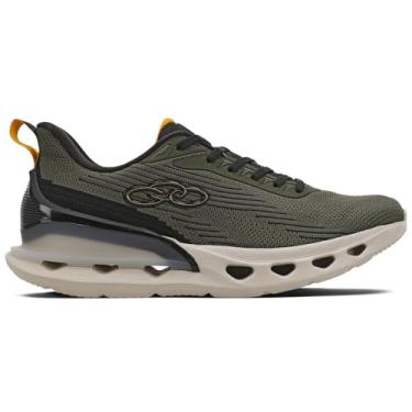 Imagem de Tênis Olympikus Quartzo Masculino (Verde Musgo/Preto, BR, Adulto, Numérico, 41)