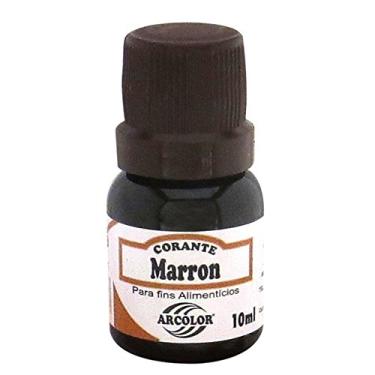 Imagem de Corante Líquido Alimentício 10ml - Marrom