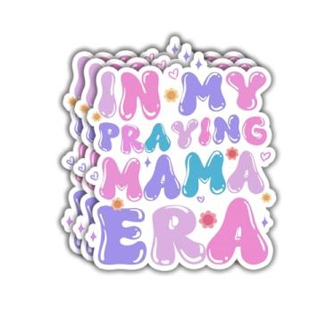 Imagem de (3 peças) Adesivo in My Praying Mama Era Citações Inspiradoras Oração Cristã Mãe Verso da Bíblia Decalque Adesivos de Presente para Tumbler Laptop Kindle Garrafas de Água Livro Telefone - Tamanho