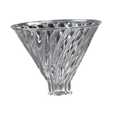 Imagem de Generic Coador de café, acessórios para funil de cafeteira de vidro, fácil de limpar, copo com filtro de gotejamento, resistente ao calor, para baristas e, Copo de Filtro