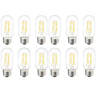 Imagem de Lâmpada tubular LED LiveMax Dimmable 6W E26 600lm 5000K (x12)