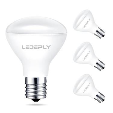 Imagem de Lâmpada LED LEDEPLY R14 4W = 40W 400lm 2700K E17 regulável, pacote com
