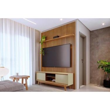 Imagem de Home Milo para TV de até 65 polegadas - Cumaru Opala - Madetec