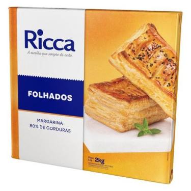 Imagem de Margarina Ricca Folhada Placa Caixa 6x2kg - Seara