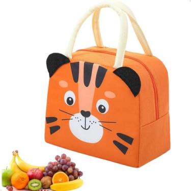 Imagem de Bolsa Térmica 3D Lorben Lancheira Infantil Porta Marmita Lanche Menina