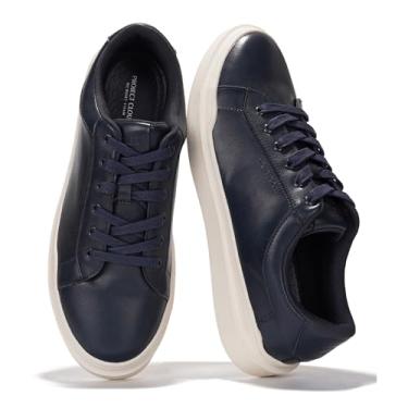 Imagem de Project Cloud Tênis masculino – Sapato masculino fashion com espuma viscoelástica – Tênis masculino casual leve e antiderrapante com cadarço – Sapatos casuais masculinos perfeitos para uso o dia todo