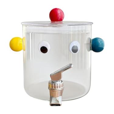 Imagem de DimyFew Dispensador de sucos e bebidas geladas, chá, limonada, jarra, refrigerador, recipiente para dispensador de bebidas para sala de jantar, Sem Suporte