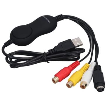 Imagem de aqxreight Título: USB 2.0 Adaptador de Placa de Vídeo UVC para OS X - Converter Console de Jogo Em DVD VHS Em Formato Digital