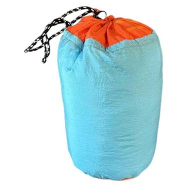 Imagem de harayaa Bolsa para acessórios de churrasqueira, bolsa organizadora para áreas externas, de viagem portátil para artigos diversos de acampamento para, Laranja Azul