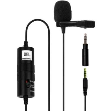 Imagem de Microfone JBL Lapela CSLM20B Omnidirecional - Harman, 3