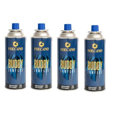 Imagem de 04 Refil Recarga Maçarico Camping Isqueiro Fogão